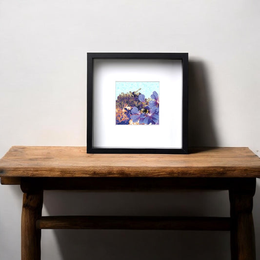 A labour of Love, Framed Print from A Collection of Flowers