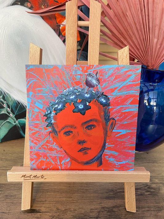 'Nandipa and I', Square Greetings Card