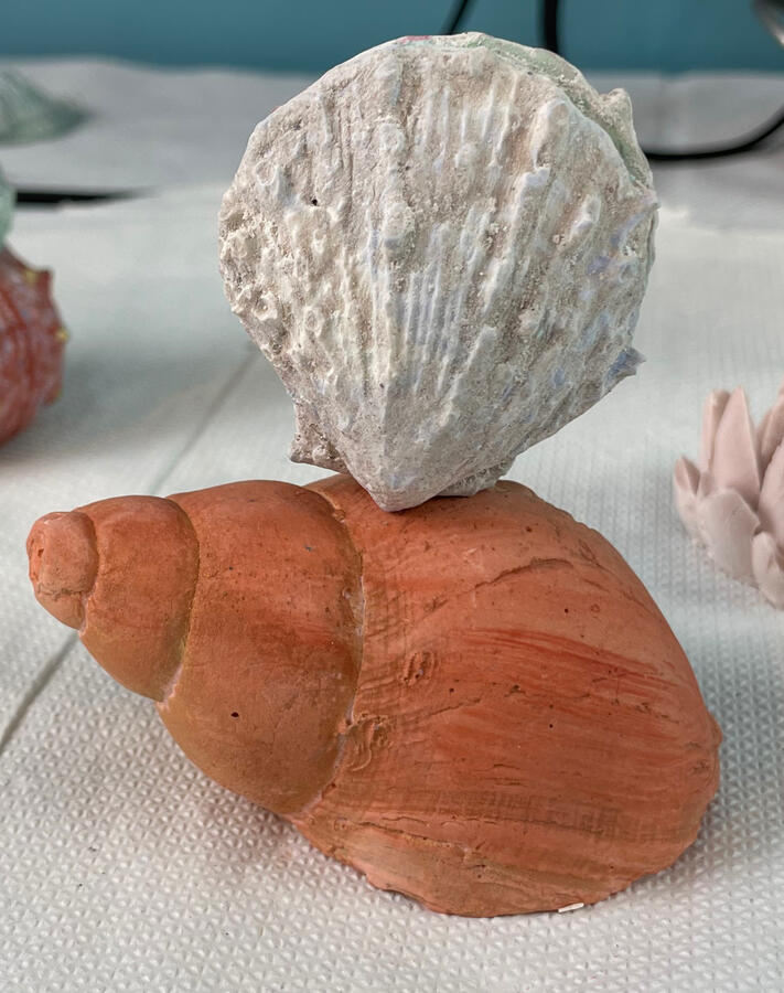 Conch sculpture