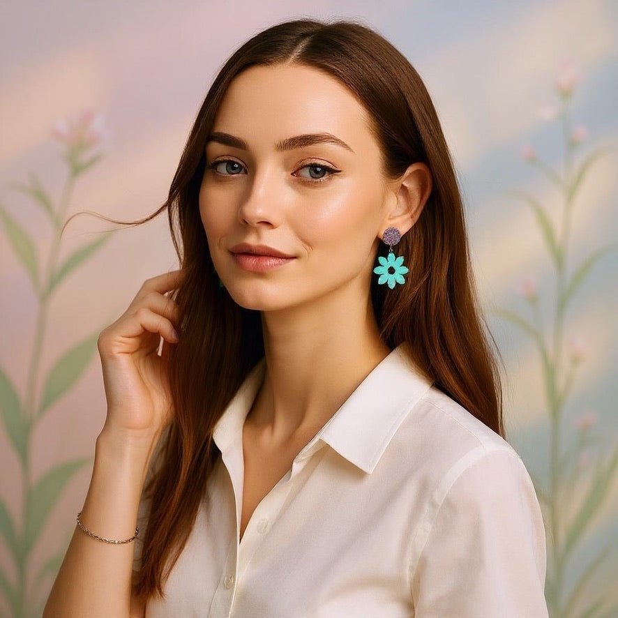 Wooden Jewellery - Eclectic Blue Studio
