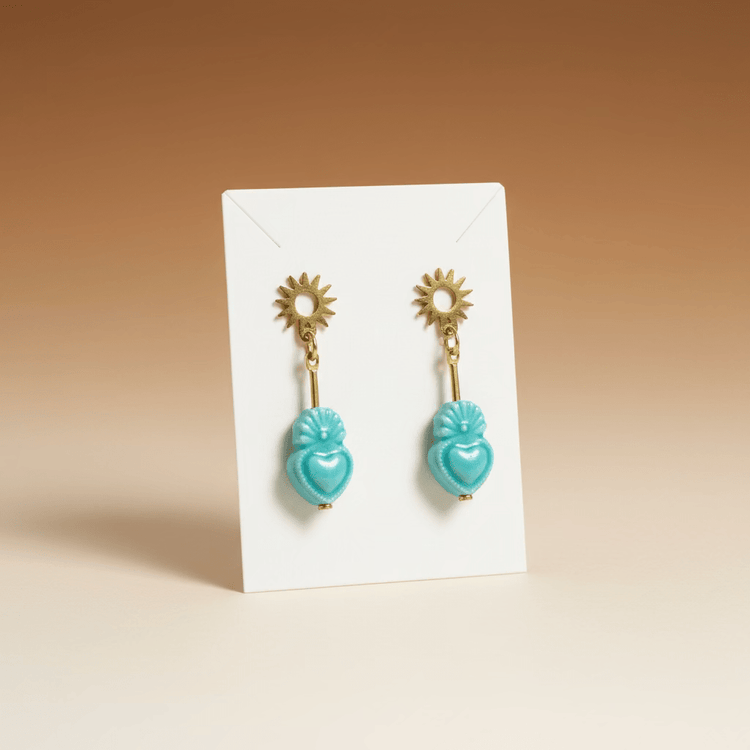 Ceramic Jewellery - Eclectic Blue Studio
