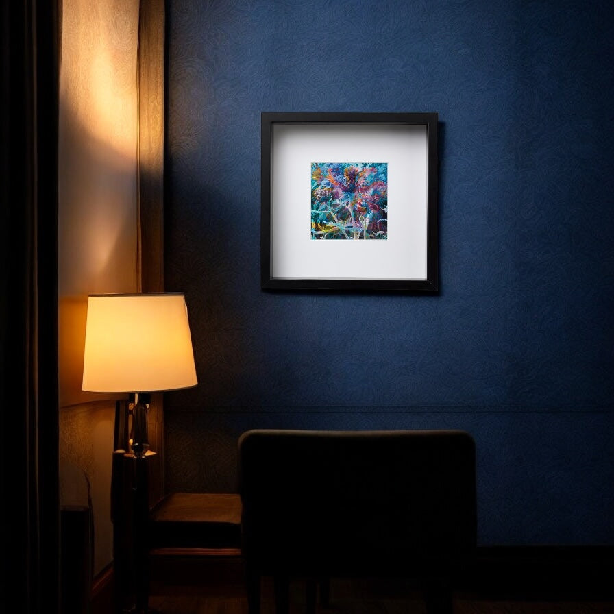 Flower of Scotland, Framed Print  from A Collection of Flowers