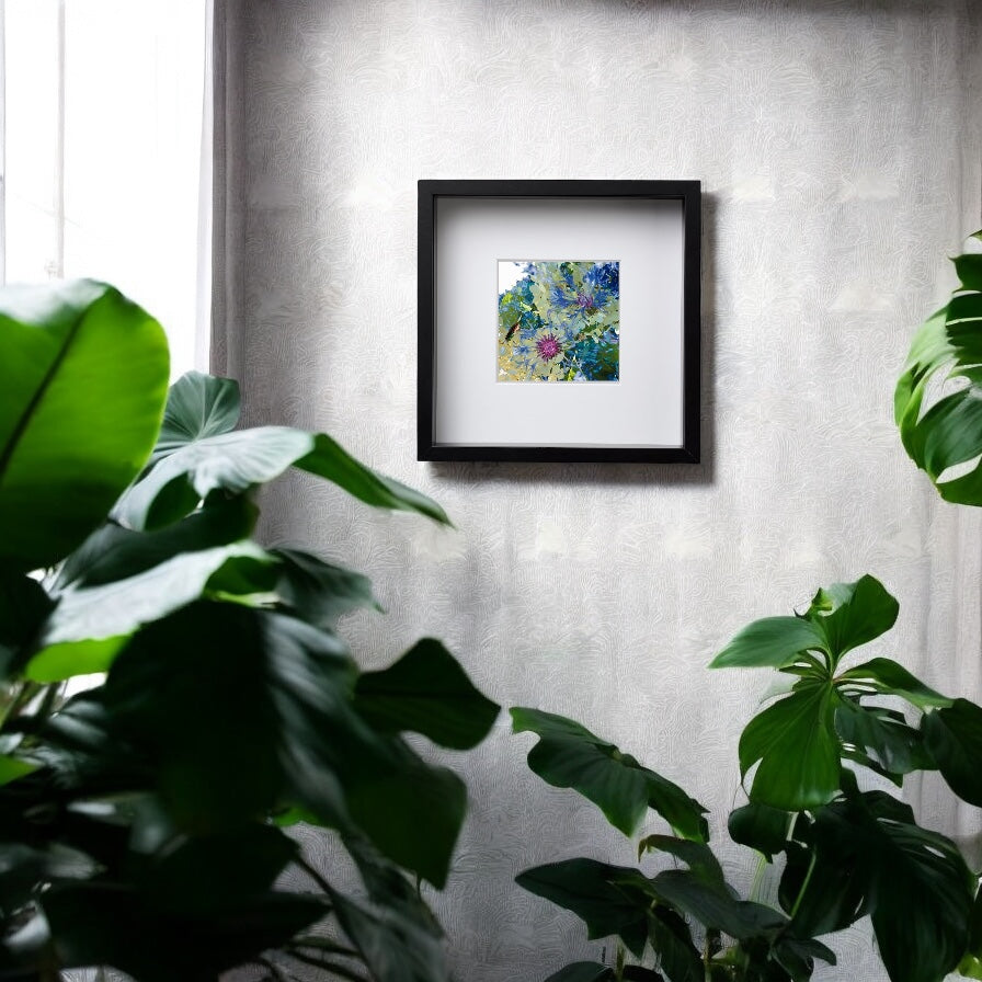 Emerald Bug II Framed Print, from A Collection of Flowers