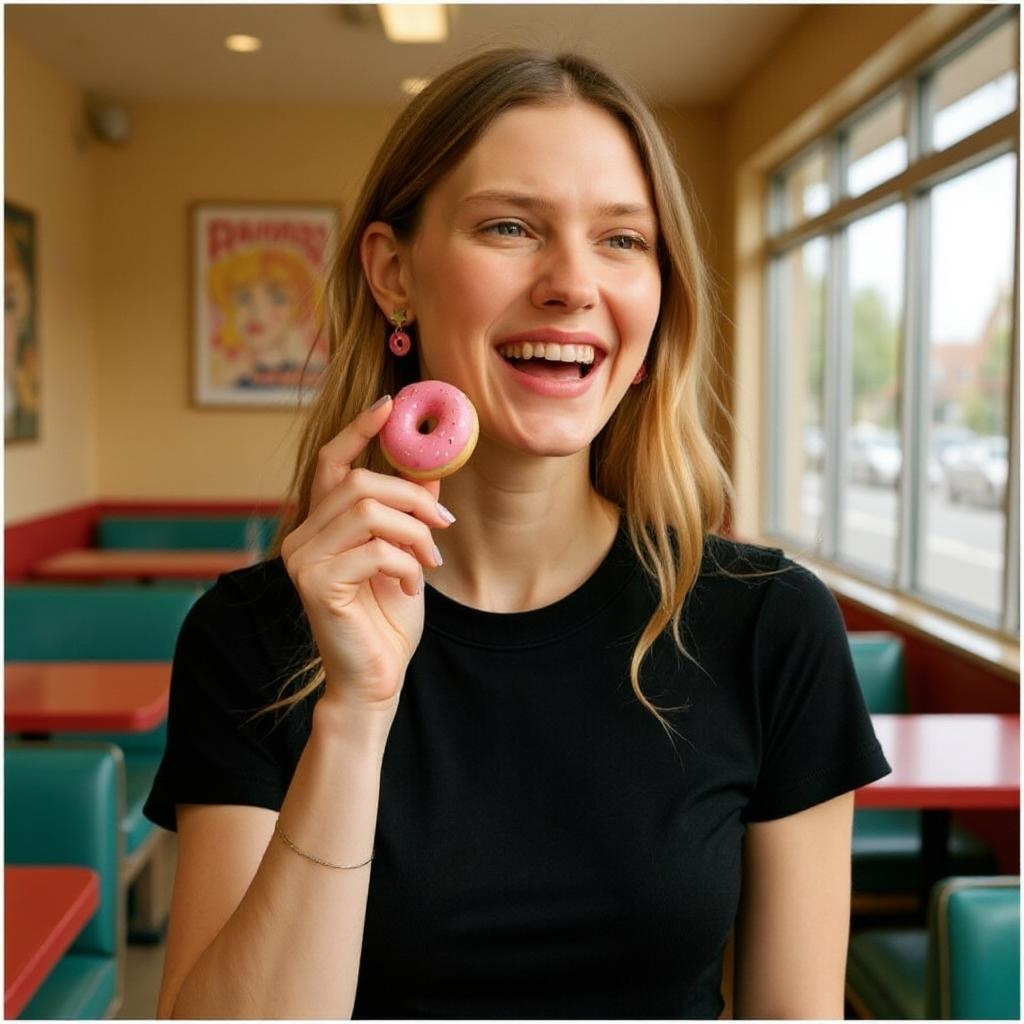Ring & Star Glass Stud Earrings, in Pink, Watermelon, Red & Blue