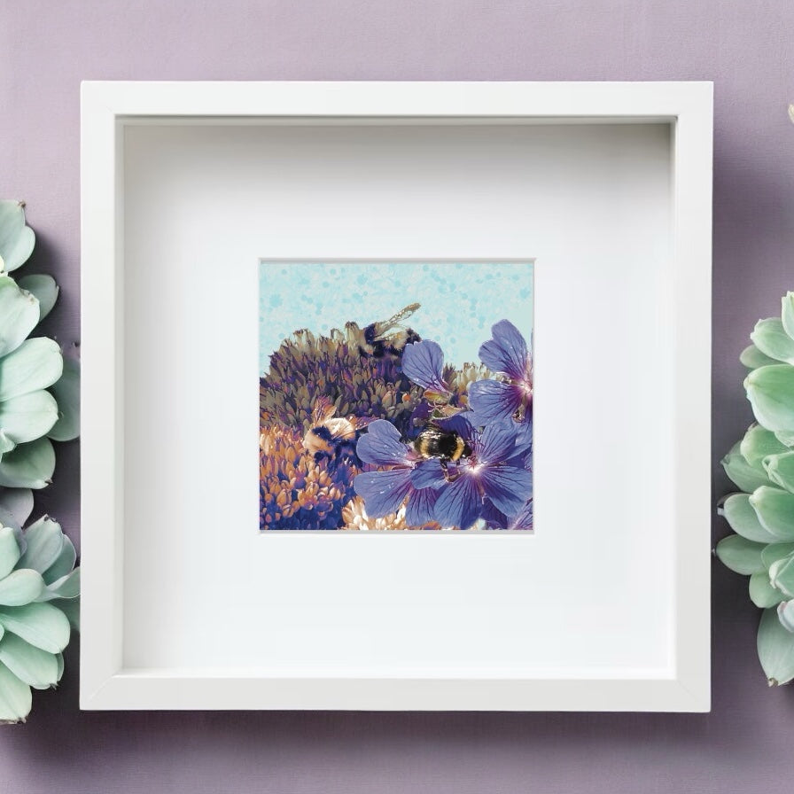 A labour of Love, Framed Print  from A Collection of Flowers