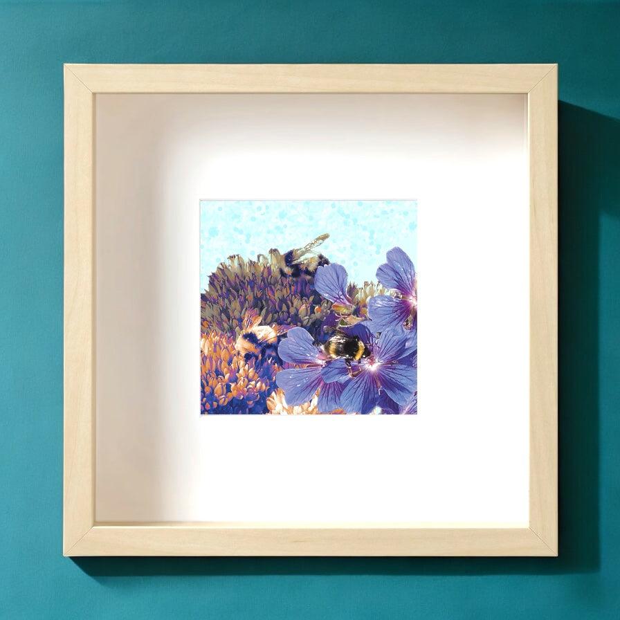 A labour of Love, Framed Print  from A Collection of Flowers