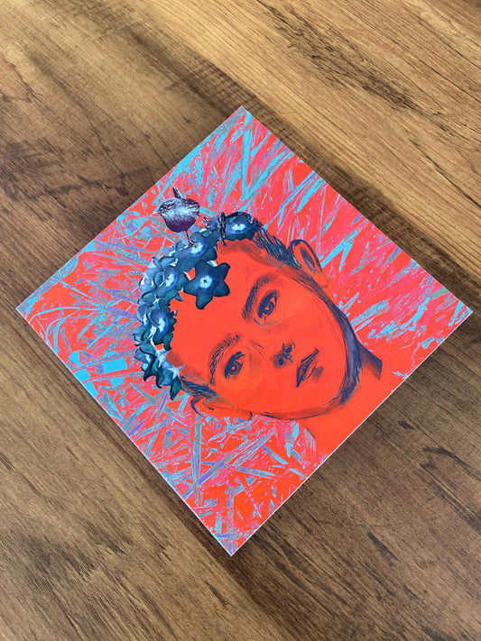 'Nandipa and I',  Square Greetings Card