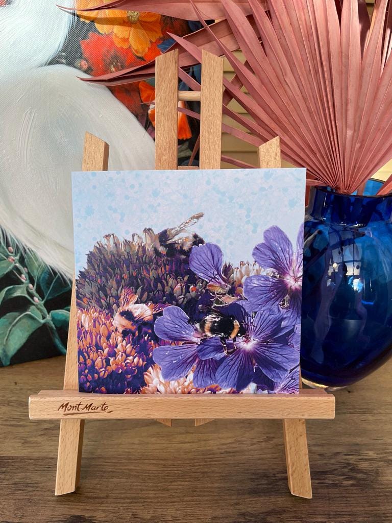 'A Labour of Love',  Square Greetings Card