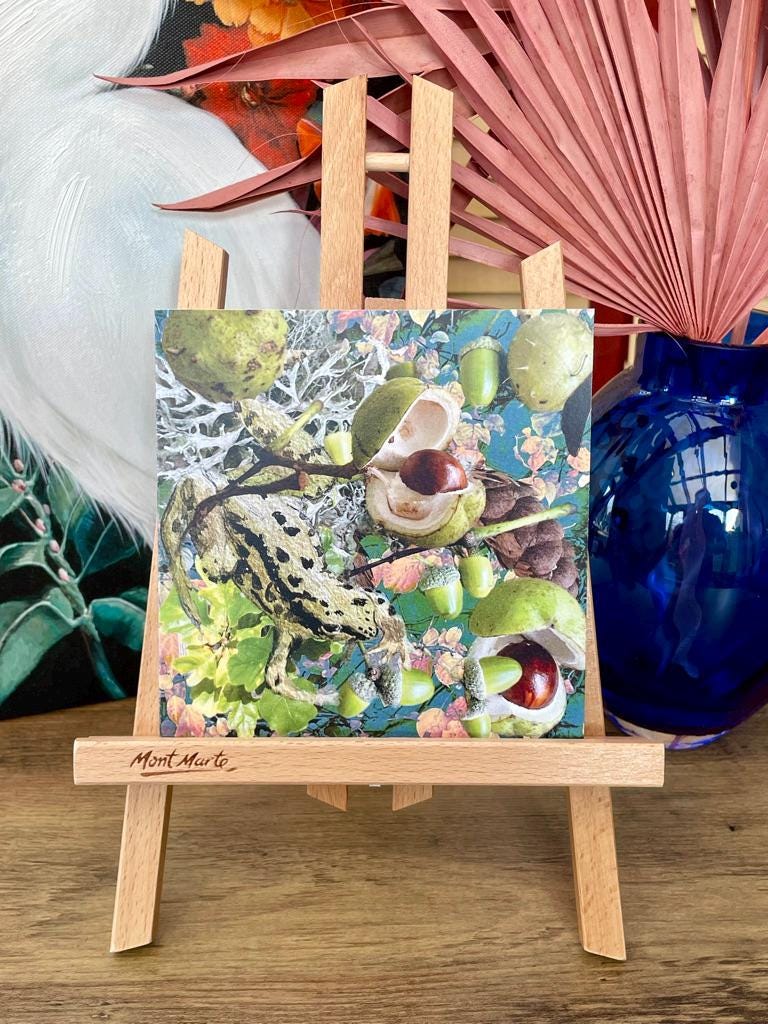 'September's Harvest', Square Greetings Card