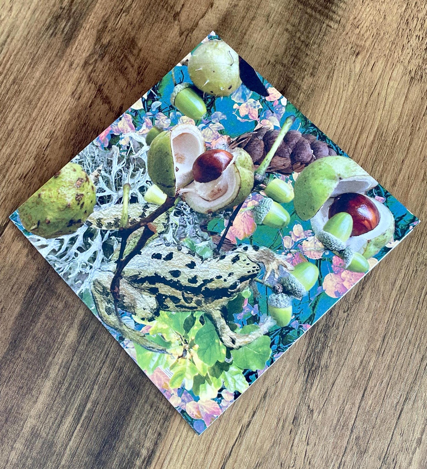 'September's Harvest', Square Greetings Card