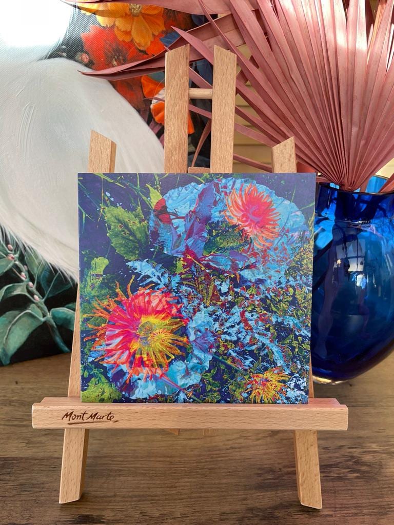 'In Bloom', Square Greetings Card