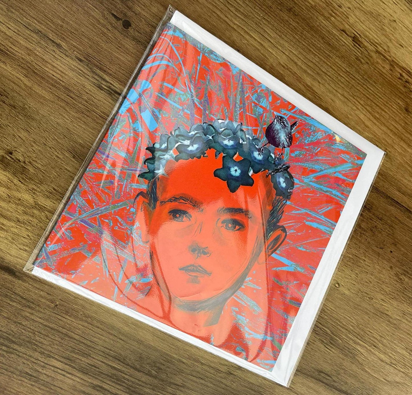 'Nandipa and I',  Square Greetings Card