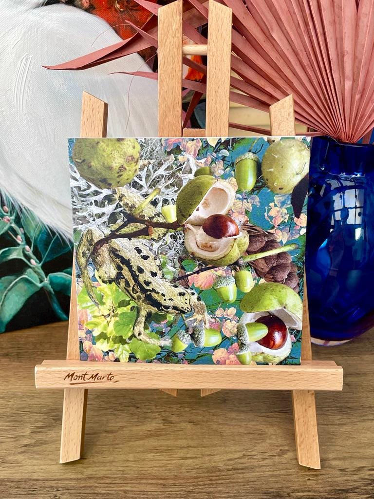 'September's Harvest', Square Greetings Card