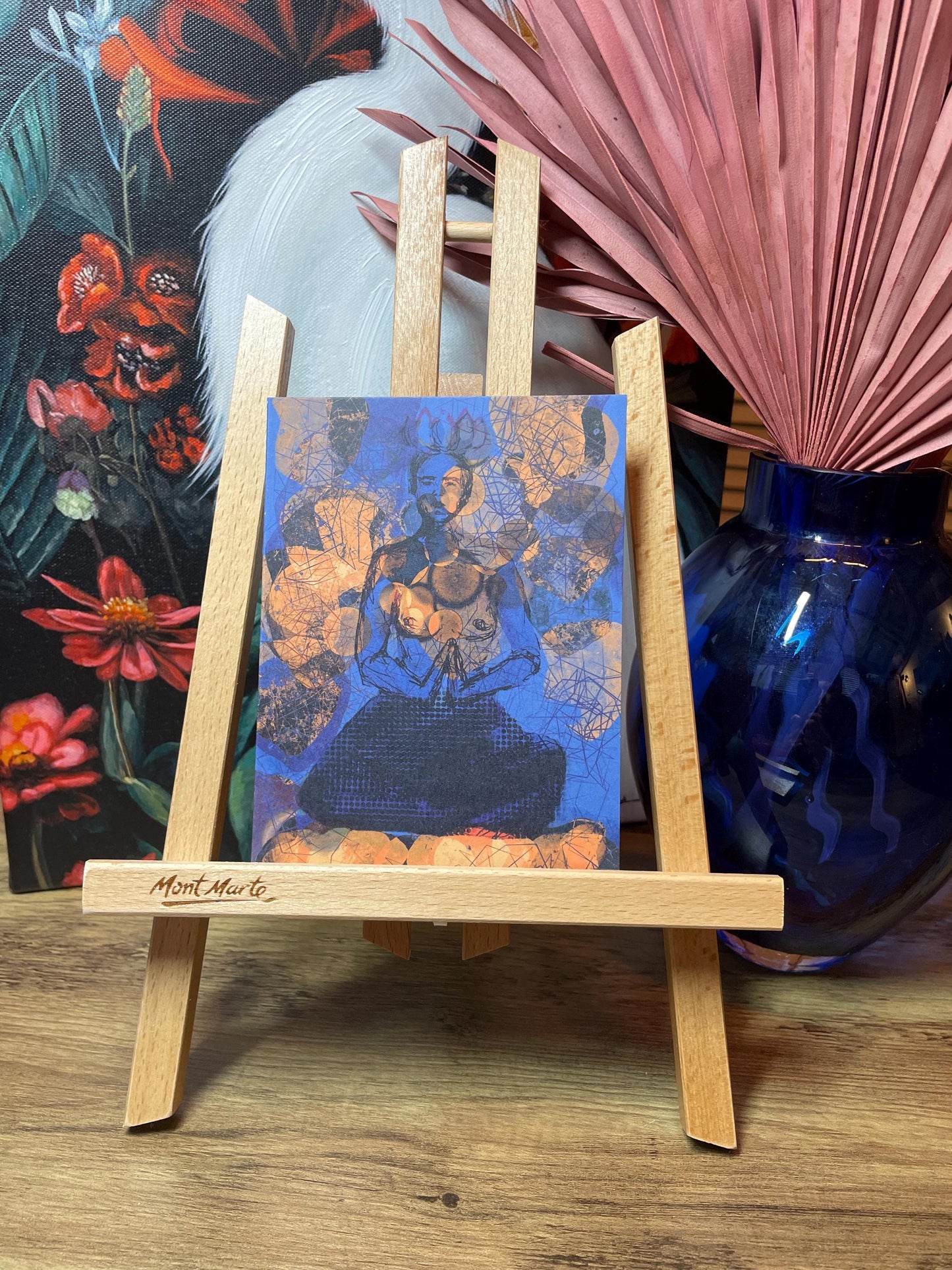 'Mountain Still' - Inner Peace Poetry Card | Original Illustrated Verse