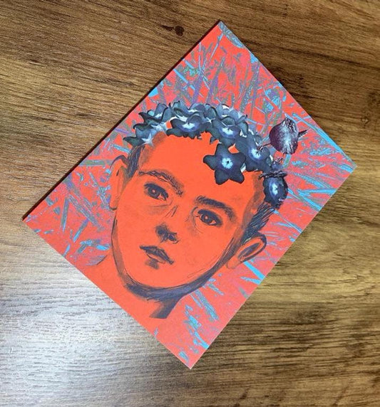 'Nandipa and I' - Body & Soul Poetry Card | Original Illustrated Verse