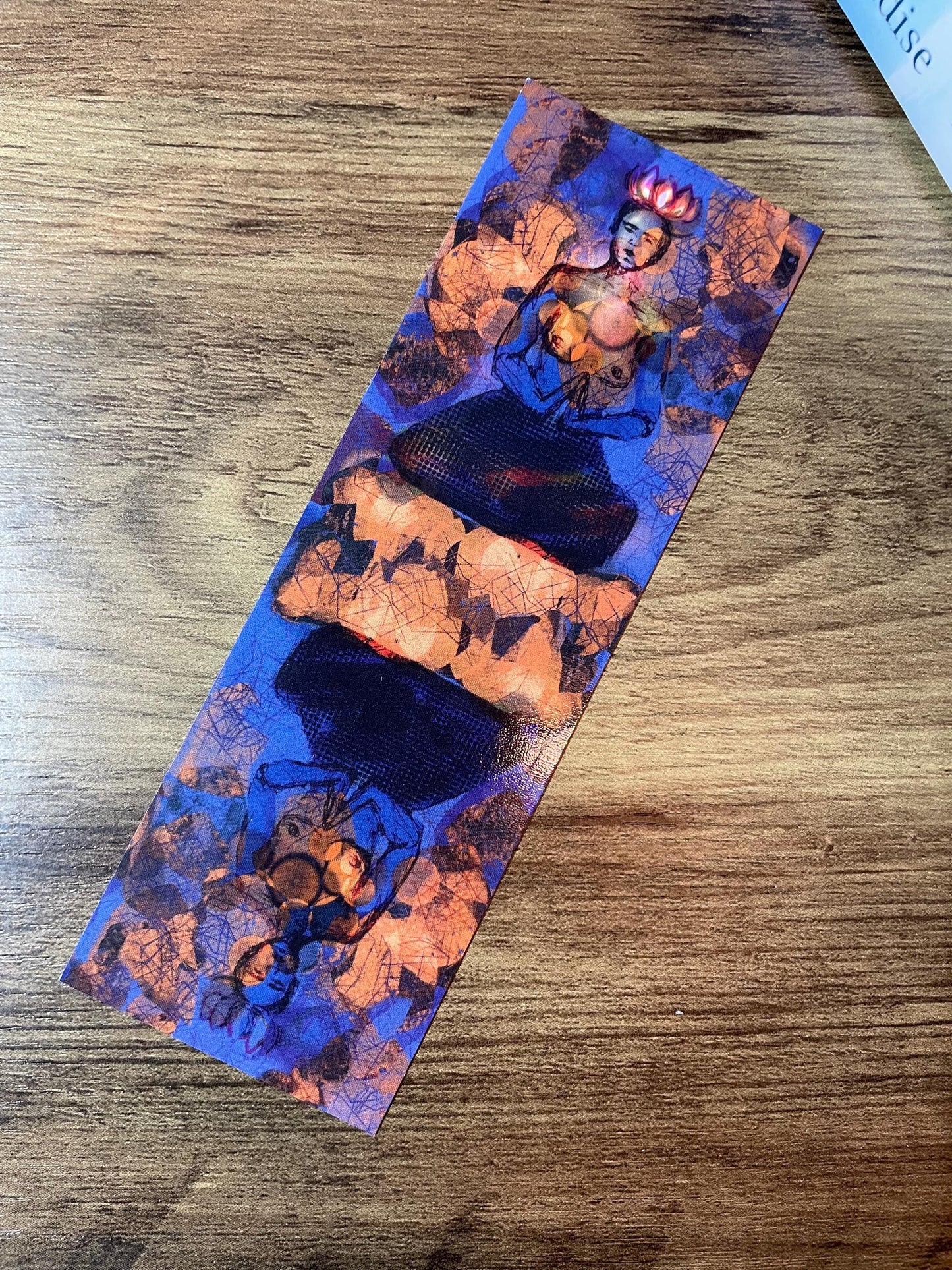 'Mountain Still' - Inner Peace Poetry Bookmark | Original Illustrated Verse