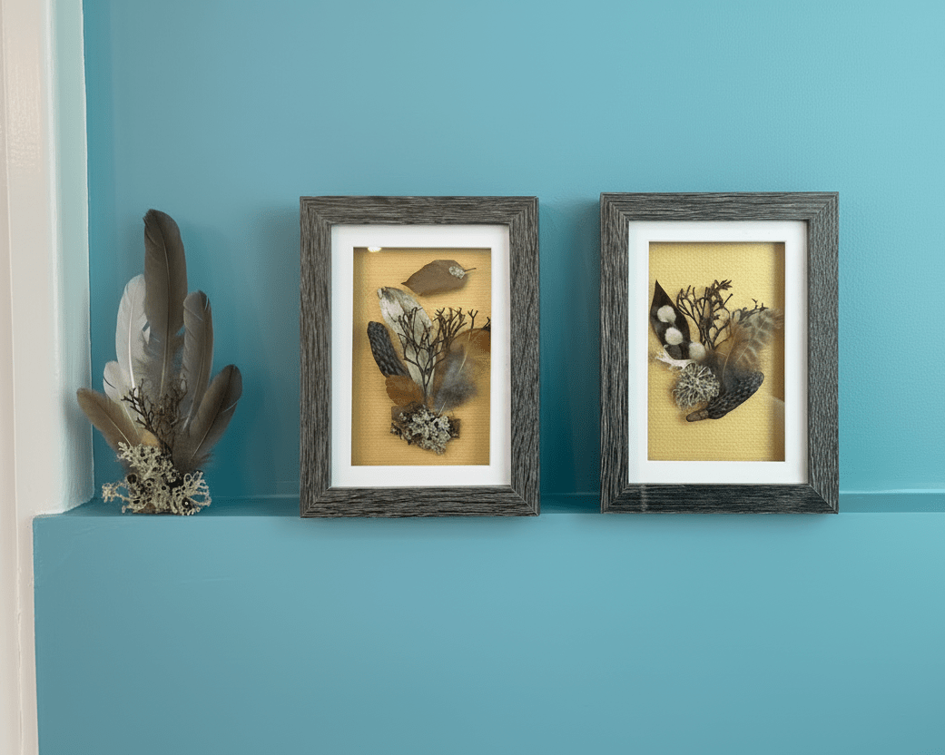 Sea & Land Still Natures — Framed Botanical Art - Visual Artwork - Eclectic Blue Studio