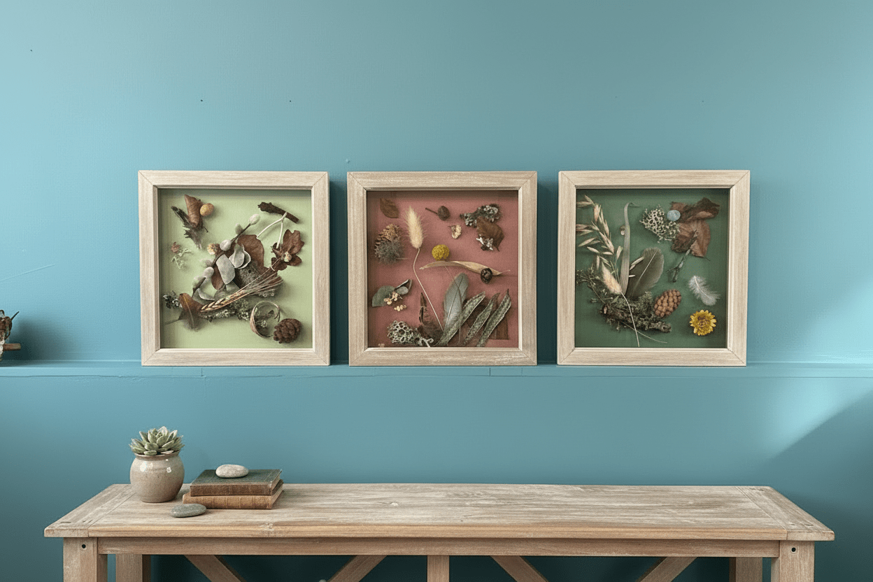 Meadow Still Natures — Framed Botanical Art - Visual Artwork - Eclectic Blue Studio
